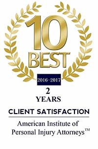 Best of American Institute of Personal Injury Attorneys Client Satisfaction