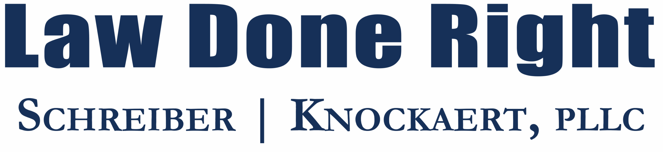 Schreiber | Knockaert, PLLC